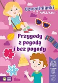 Uzupełnianki z naklejkami Przygody z pogodą i bez pogody