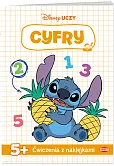 Disney uczy Stitch Ćwiczenia z naklejkami Cyfry Disney uczy Stitch Ćwiczenia z naklejkami Cyfry