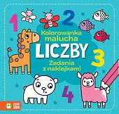 Kolorowanka malucha Liczby