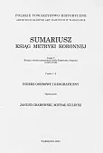 Sumariusz ksiąg metryki koronnej Część V Księgi z okresu panowania króla Zygmunta Augusta (1548-15