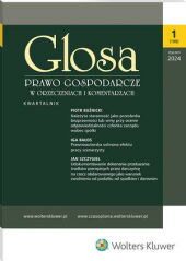 Glosa - Prawo Gospodarcze w Orzeczeniach i Komentarzach
