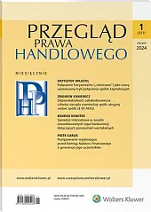 Przegląd Prawa Handlowego  Przegląd Prawa Handlowego