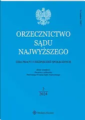 Orzecznictwo Sądu Najwyższego. Izba Pracy i,  Orzecznictwo Sądu Najwyższego. Izba Pracy i,