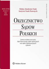 Orzecznictwo Sądów Polskich