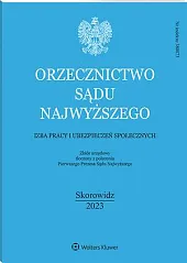 Orzecznictwo Sądu Najwyższego. Izba Pracy i,  Orzecznictwo Sądu Najwyższego. Izba Pracy i,