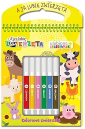 A ja lubię zwierzęta Ulubione kolorowanki,