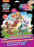Psi Patrol Zdrapuj, koloruj, naklejaj 2 Skye i jej przyjaciele