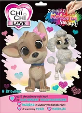 Chi Chi Love Zdrapuj, koloruj, naklejaj
