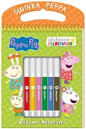Peppa Pig Ulubione kolorowanki 3 Zabawa kolorami
