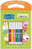 Peppa Pig Ulubione kolorowanki 3 Zabawa kolorami