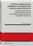 Pozycja procesowa podmiotu zbiorowego i quasi-oskarżonych w postępowaniu karnym, karnym skarbowym oraz w przedmiocie odpowiedzialności podmiotów zbiorowych  Pozycja procesowa podmiotu zbiorowego i quasi-oskarżonych w postępowaniu karnym, karnym skarbowym oraz w przedmiocie odpowiedzialności podmiotów zbiorowych