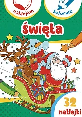 Święta. Naklejam i kolorujęAleksander Małecki