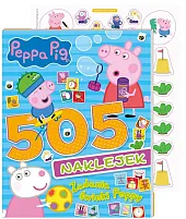 Peppa Pig 505 naklejek 4 Zadania,