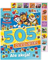 Psi Patrol 505 naklejek 4 Ale,