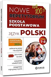 Nowe Repetytorium na 100% Językl polski 7-8