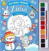 Malowane farbkami ZimaBasia Szymanek