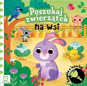Poszukaj zwierzątek na wsi. Książka z,Grażyna Wasilewicz