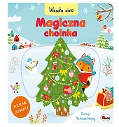 Wesoła zima magiczna choinka