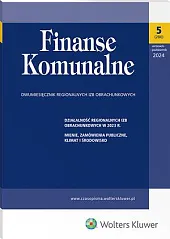 Finanse Komunalne Mirosław Stec Finanse Komunalne Mirosław Stec