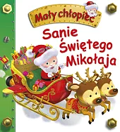 Sanie Świętego Mikołaja Mały chłopiecEmilie Beaumont