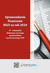 Sprawozdanie finansowe NGO za rok 2024