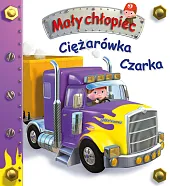 Mały chłopiec Ciężarówka Czarka Mały chłopiec Ciężarówka Czarka