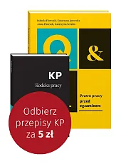 PAKIET: Prawo pracy. Przed egzaminem + Kodeks pracy. Przepisy