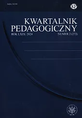 Kwartalnik pegagogiczny 2(272)2024zbiorowa Praca