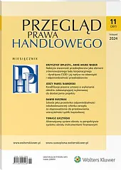 Przegląd Prawa Handlowego  Przegląd Prawa Handlowego
