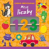 Zabawa drewienkami. Moje liczby