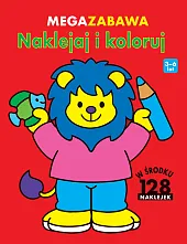 Megazabawa Naklejaj i koloruj