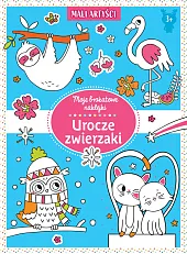 Moje brokatowe naklejki Urocze zwierzaki