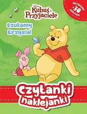 Czytanki naklejanki Szukamy Krzysia! Disney Kubuś,