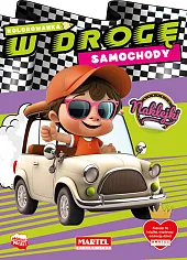 Kolorowanka W drogę. Samochody z naklejkami