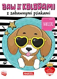 Baw się kolorami z zabawnymi psiakami z naklejkami