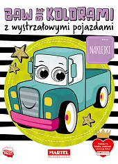 Baw się kolorami z wystrzałowymi pojazdami z naklejkami