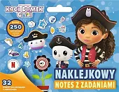 Koci domek Gabi Naklejkowy notes z,