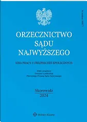 Orzecznictwo Sądu Najwyższego. Izba Pracy i,  Orzecznictwo Sądu Najwyższego. Izba Pracy i,