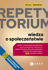 Repetytorium - liceum/technikum - wiedza o społeczeństwie - 2024-2026