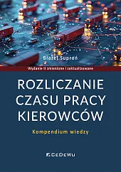 Rozliczanie czasu pracy kierowców.Błażej Suproń