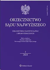Orzecznictwo Sądu Najwyższego. Izba Kontroli Nadzwyczajnej, 