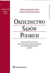 Orzecznictwo Sądów Polskich 
