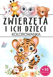 Zwierzęta i ich dzieci Kolorowanka