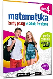 Matematyka 4 Karty pracy w szkole,