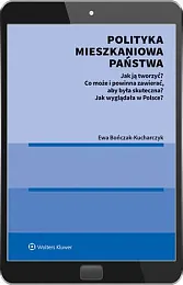 Polityka mieszkaniowa państwaEwa Bończak-Kucharczyk Polityka mieszkaniowa państwaEwa Bończak-Kucharczyk