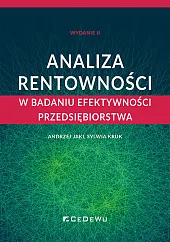 Analiza rentowności w badaniu efektywności przedsiębiorstwa,Andrzej Jaki