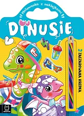 Dinusie. Zaczarowana kredka.Anna Podgórska