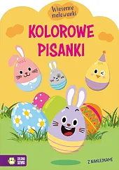 Wiosenne malowanki Kolorowe pisanki