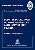 Monografie Podatkowe: Podatek dochodowy od osób prawnych - 94 najważniejsze pojęcia