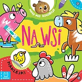 Mały miś koloruje Na wsiAgnieszka Bator